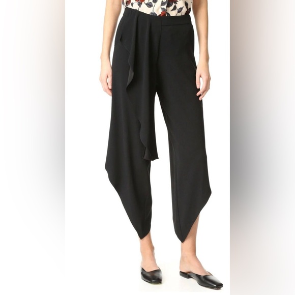 Haute Hippie Drapey Ruffle Pants for women Sz. 6 - Picture 1 of 8